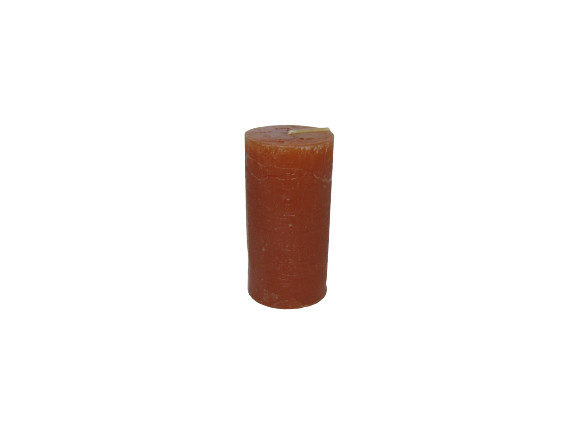 Gyertya rusztikus adventi méz színű 4 cm X 8 cm, 4db/csomag