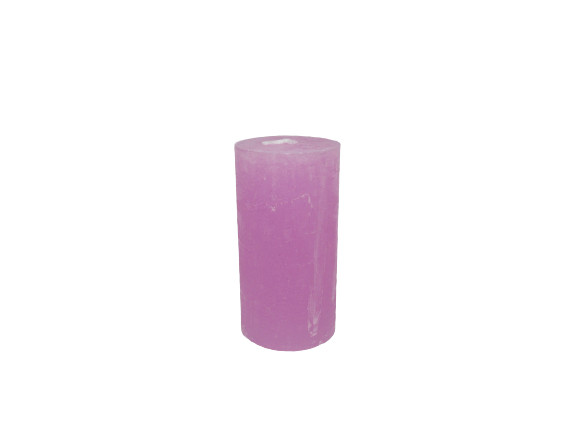 Gyertya rusztikus adventi rózsaszínű 4 cm X 8 cm, 4db/csomag
